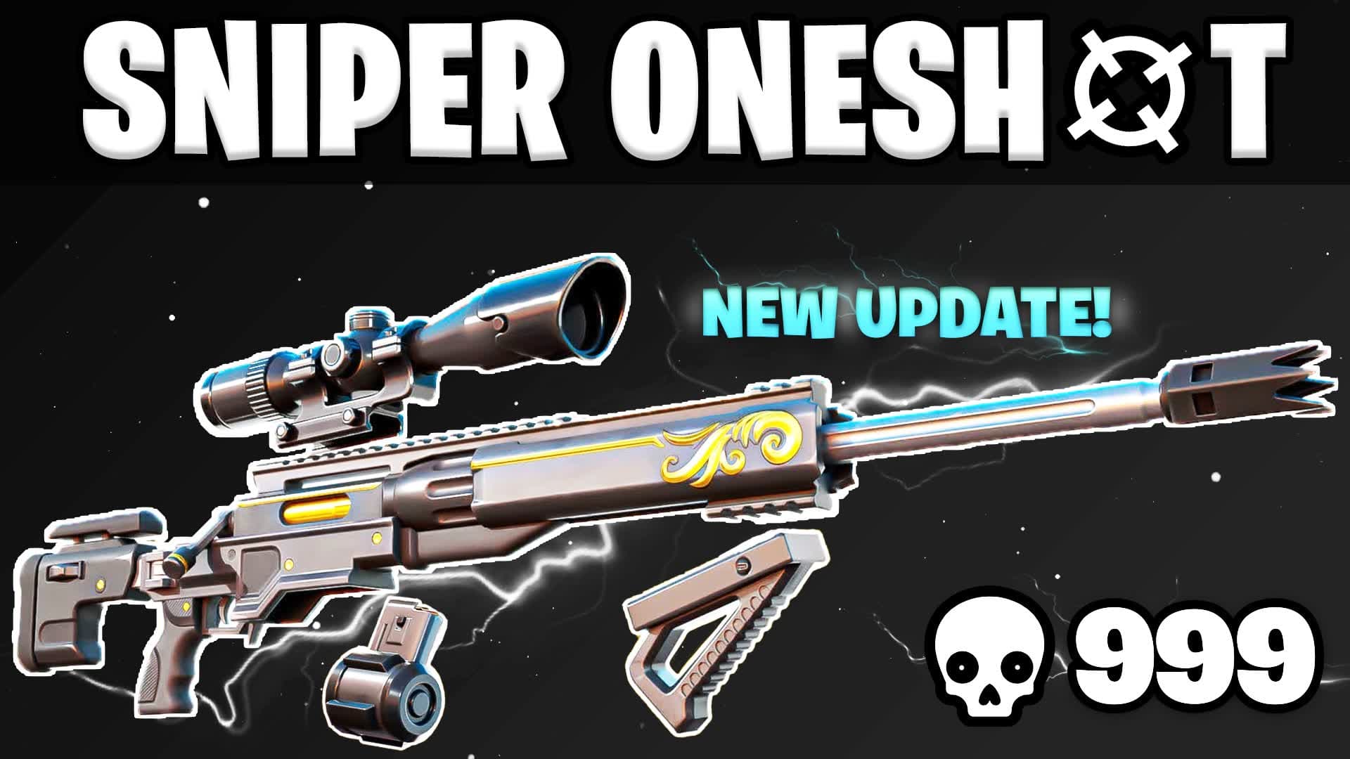 SNIPER ONE SHOT🎯 — Fortnite Creative map