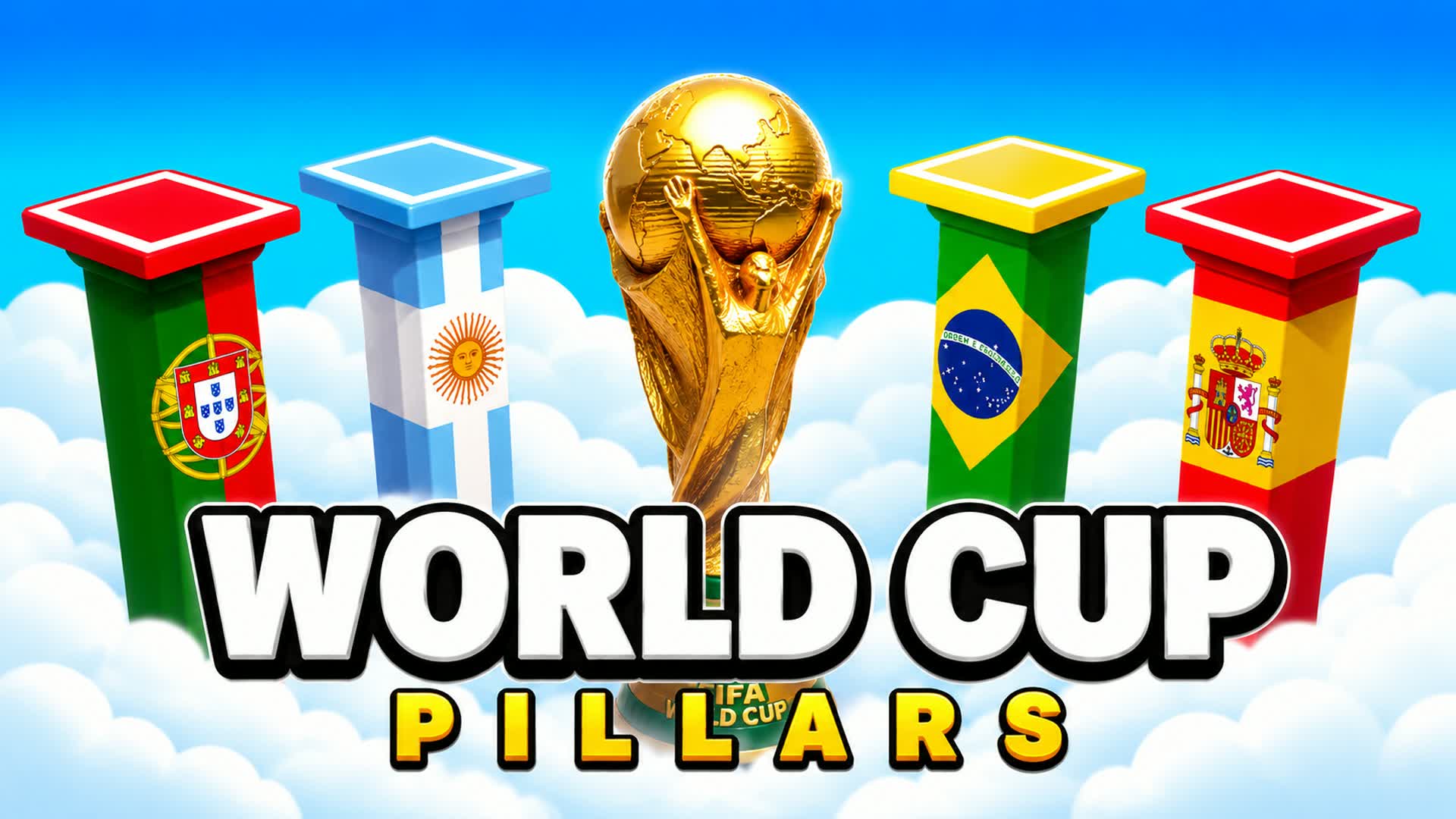 Football World Cup Pillars — Fortnite Creative map