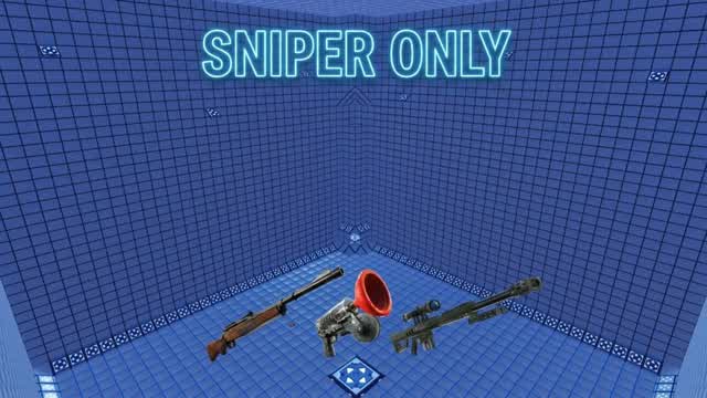 🎯 سكرمز سنايبرات | SNIPER ONLY — Fortnite Creative map cover art