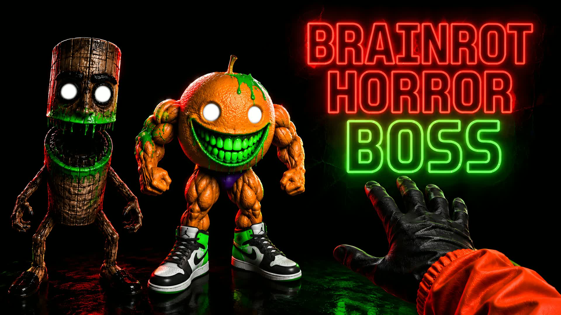 BRAINROT CITY [ HORROR ] — Fortnite Creative map