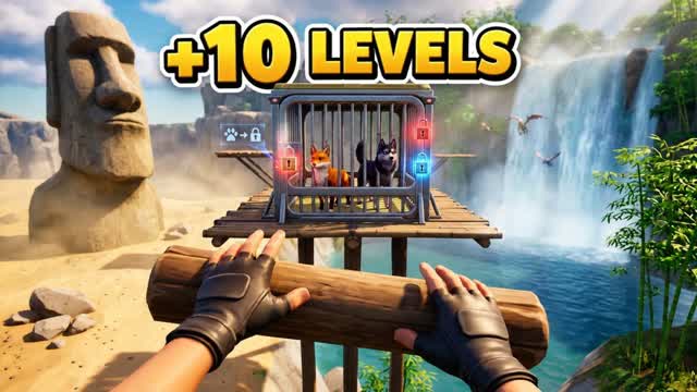 PET RESCUE PARKOUR — Fortnite Creative map cover art