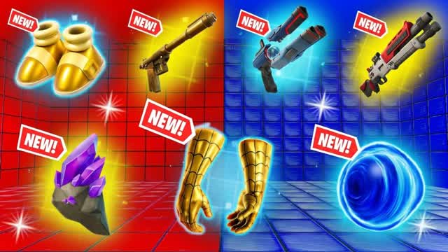 RED VS BLUE CONQUER THE CROWN 🔴🔵 — Fortnite Creative map