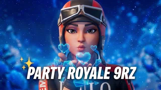 🐝PARTY ROYALE 9RZ — Fortnite Creative map cover art