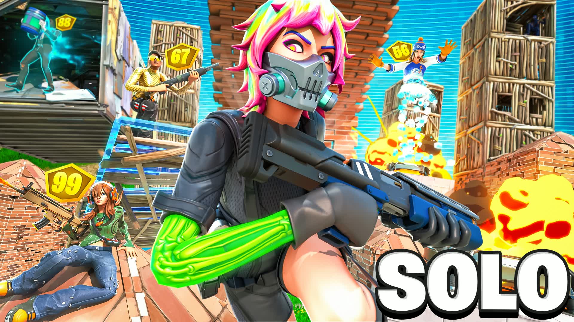 ENIGMA ZONE WARS [SOLO CUP] — Fortnite Creative map