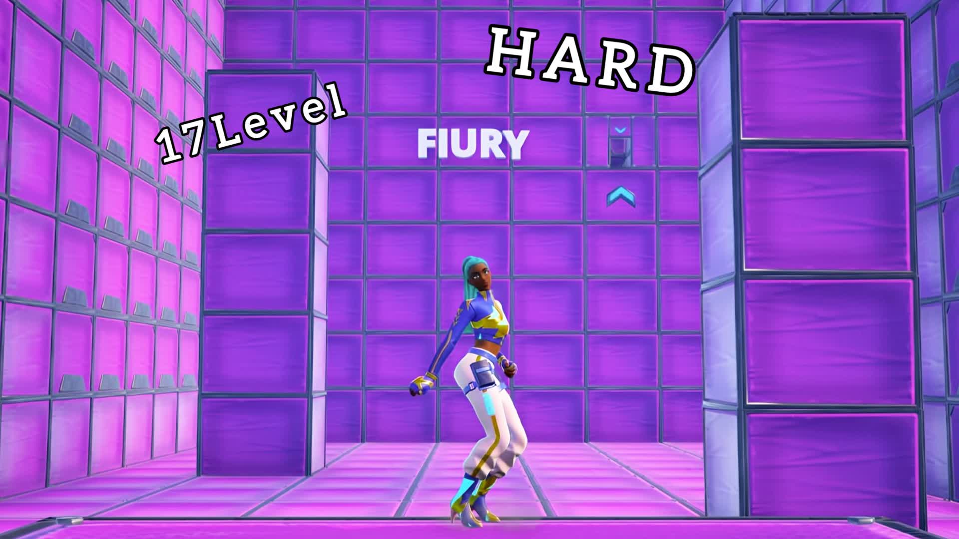 Fiury Parkour — Fortnite Creative map