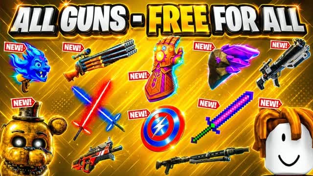 99 BOTS⭐ALL GUNS - deektop1 — Fortnite Creative map