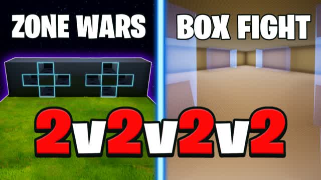 DUO BOX FIGHT ZONE WARS  [2v2v2v2] — Fortnite Creative map cover art
