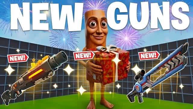 NEW 1V1 FFA - ALL GUNS & VEHICLES — Fortnite Creative map