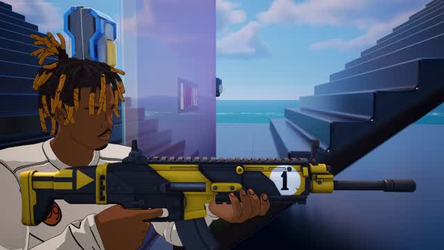 1v1 only — Fortnite Creative map cover art