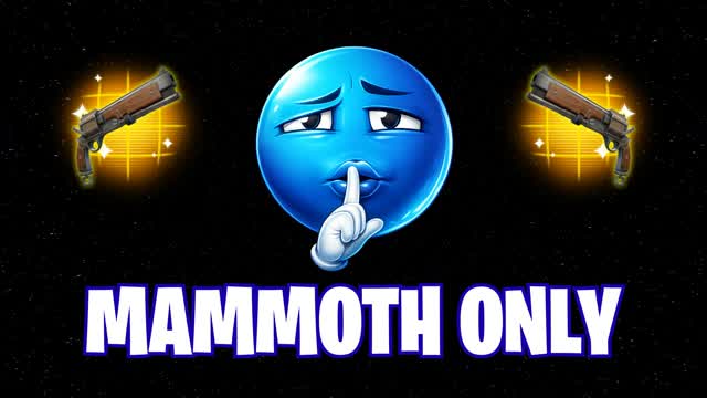 MAMMOTH ONLY🎯ONE SHOT (Zero Build) — Fortnite Creative map