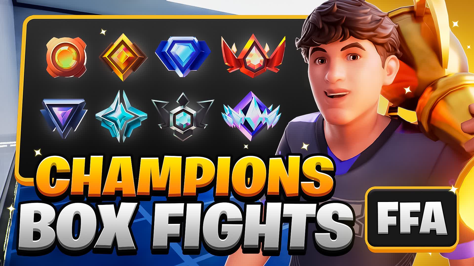 [FFA] 🏆 CHAMPIONS BOX FIGHTS (Ranked) — Fortnite Creative map