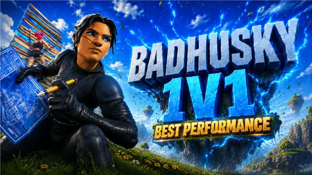 Badhusky 1v1 Clean — Fortnite Creative map