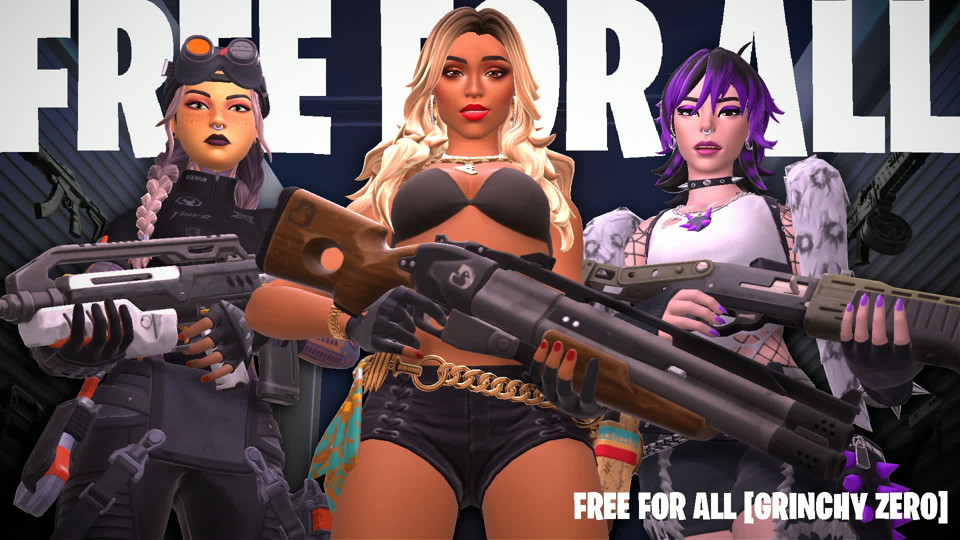 FREE FOR ALL [GRINCHY ZERO] — Fortnite Creative map