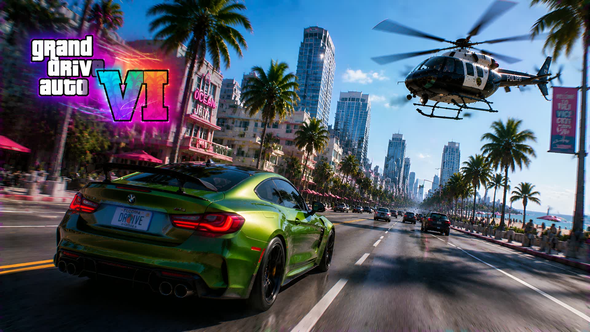 GDA VI RACING GRND DRIVE AVTO 6 — Fortnite Creative map