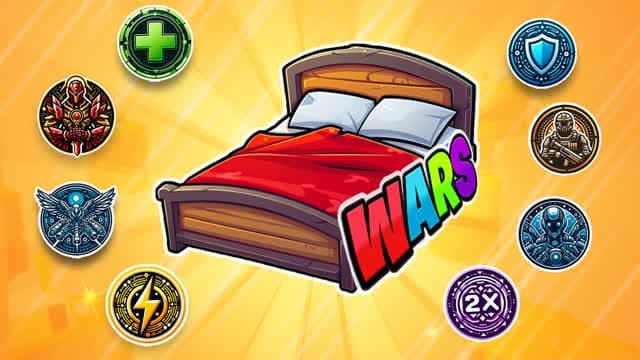 HERO BED WARS — Fortnite Creative map cover art