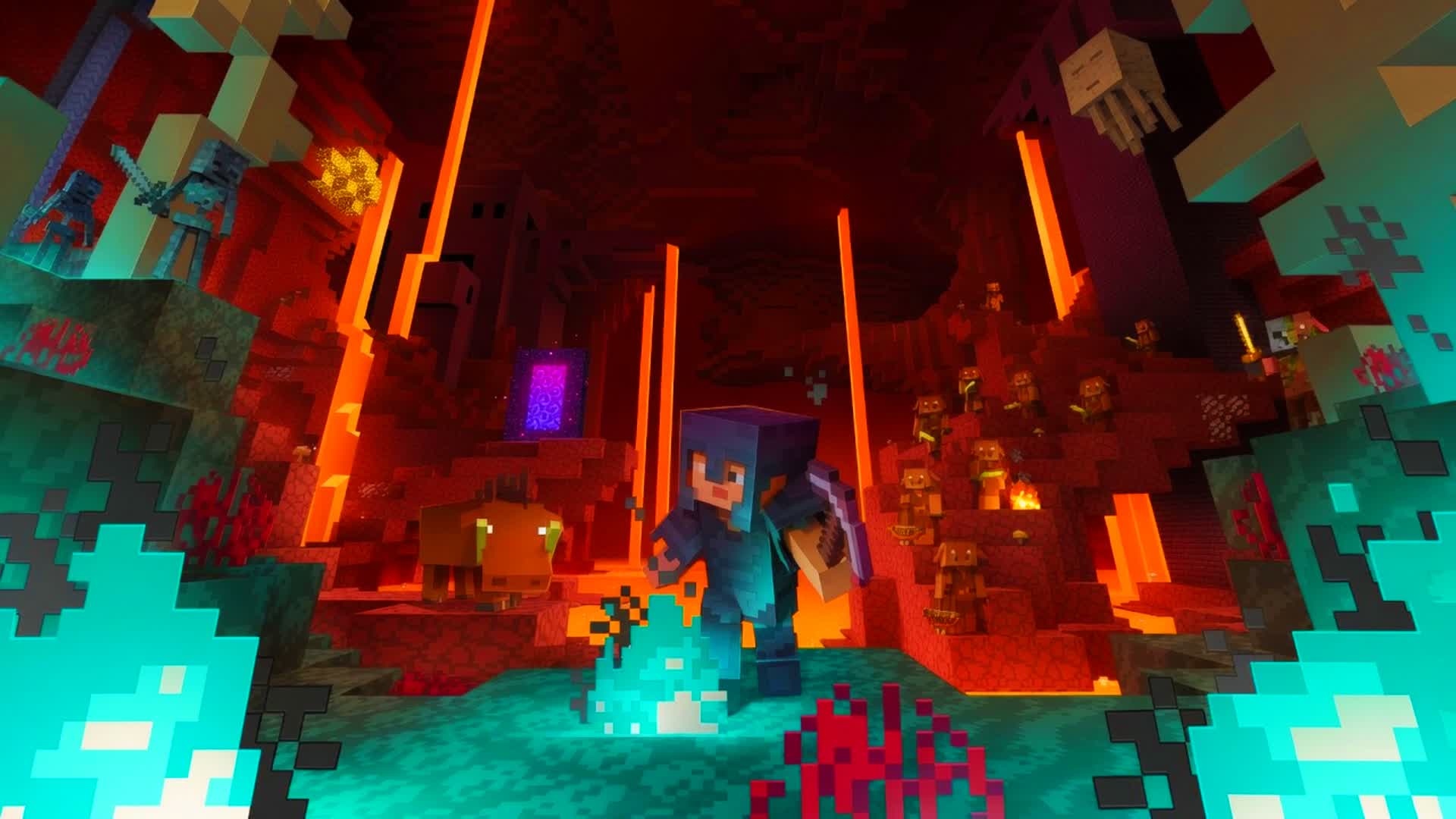 RED VS BLUE 🔴🔵 BLOCK WORLD! — Fortnite Creative map
