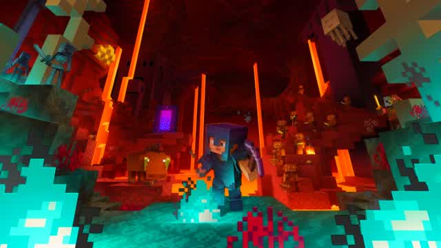 RED VS BLUE 🔴🔵 BLOCK WORLD! — Fortnite Creative map