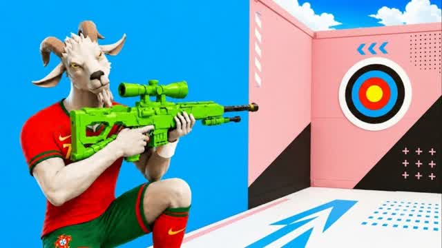 UNA TRICKSHOT UNC UNC — Fortnite Creative map