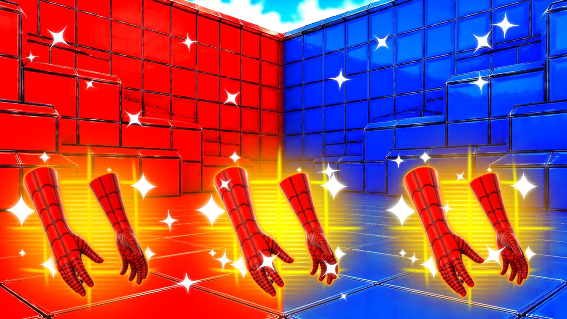 BLUE VS RED AHEAD OF NOW 🔵🔴 — Fortnite Creative map