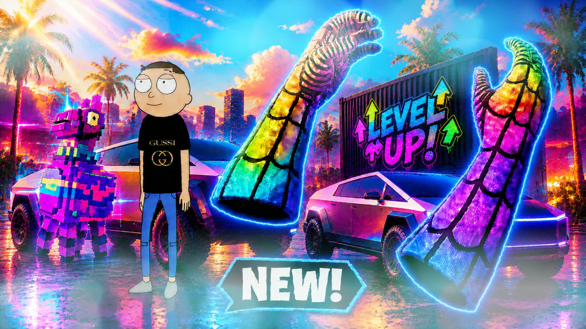 GUCI SPIIIIDEEEER GRAND DRIVE AUTO VI 6 — Fortnite Creative map