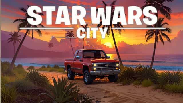 GDA STAR WARS — Fortnite Creative map cover art