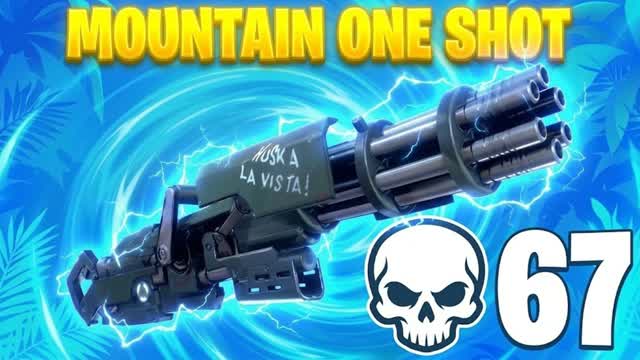 MOUNTAIN ONE SHOT GUN GAME 💥🏆 — Fortnite Creative map