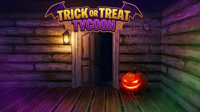 Trick or Treat Tycoon 🎃 — Fortnite Creative map cover art