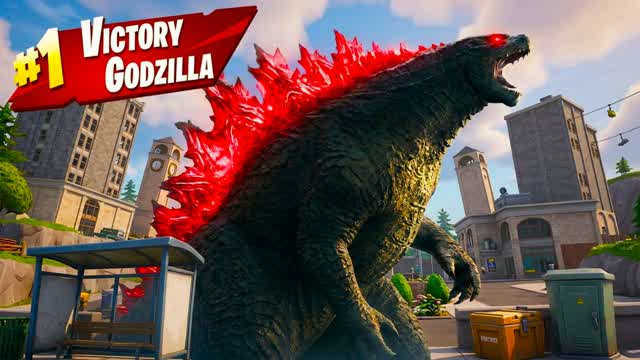 GODZII SURVIVE — Fortnite Creative map cover art