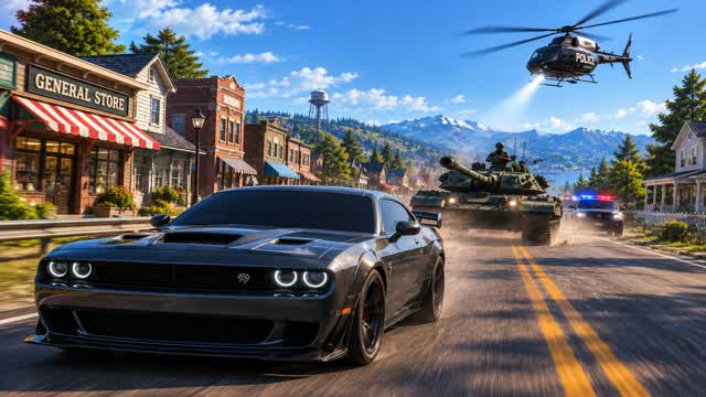 Just Drive FFA — Fortnite Creative map