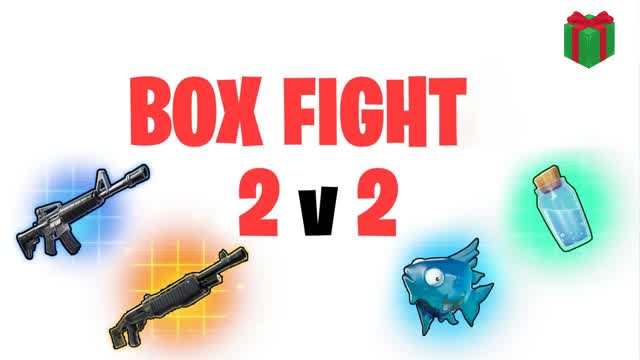 2V2 BOX FIGHT — Fortnite Creative map cover art