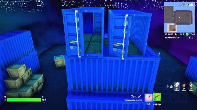 Cargo gun game — Fortnite Creative map cover art