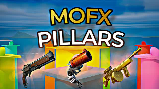 MOFX PILLARS 🌈⚔️ — Fortnite Creative map