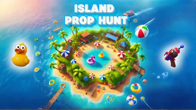 ISLAND PROP HUNT 🏝️ — Fortnite Creative map cover art