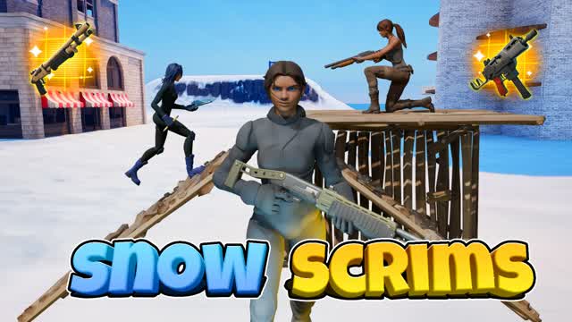 ❄️Snow Scrims - ثلج سکرمز — Fortnite Creative map cover art