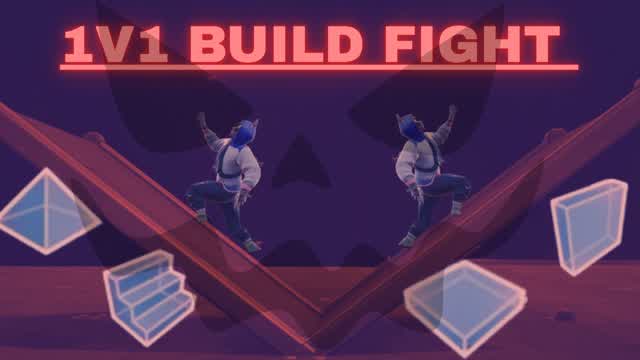 1v1 build fight (Halloween) — Fortnite Creative map cover art