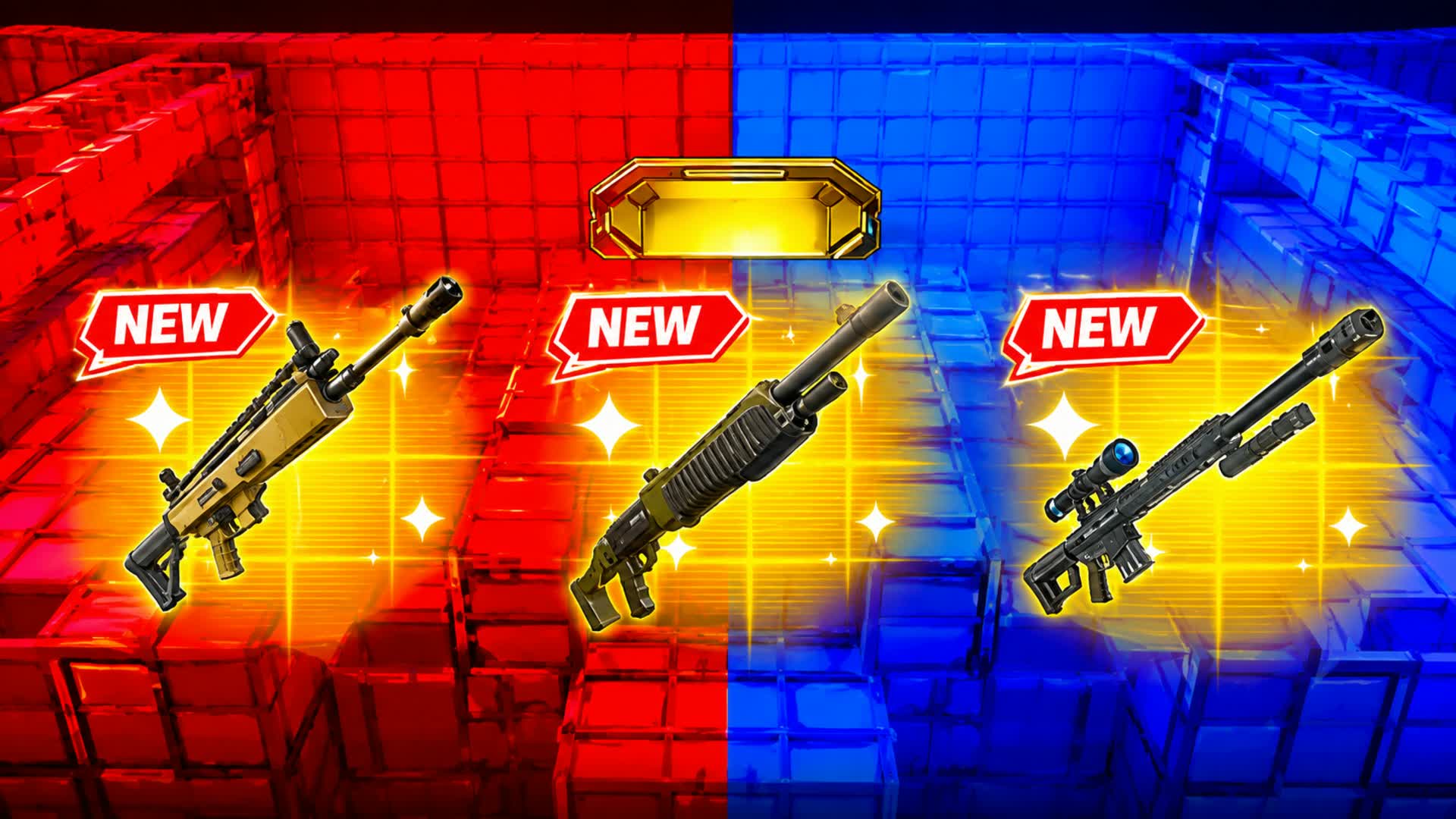 RED VS BLUE COOL🔴🔵 — Fortnite Creative map