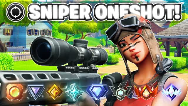 🎯SUPER SNIPER ONE SHOT — Fortnite Creative map