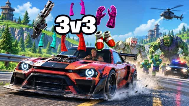 THE CAR BIG DRIVING CITY π― β Fortnite Creative map