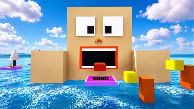 Nostalgia Obby Lobby — Fortnite Creative map