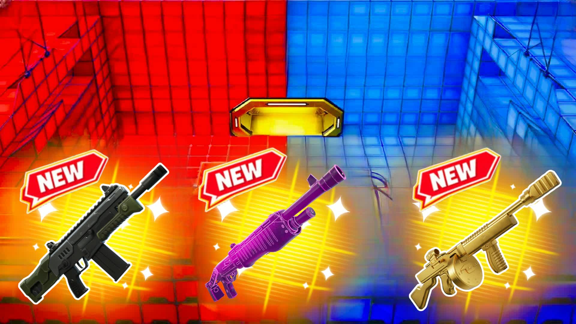 UNC CRAZY ROUGE VS BLEU UNC 🔴🔵 — Fortnite Creative map