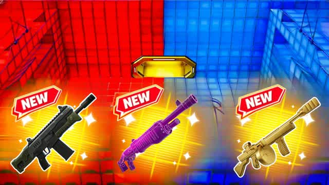 UNC CRAZY ROUGE VS BLEU UNC 🔴🔵 — Fortnite Creative map