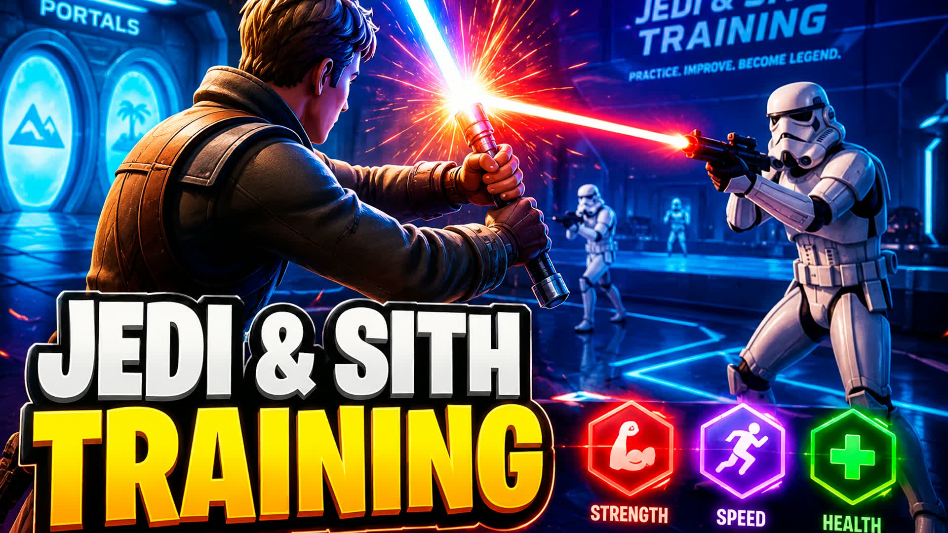 Star Wars Training Academy — Fortnite Creative map