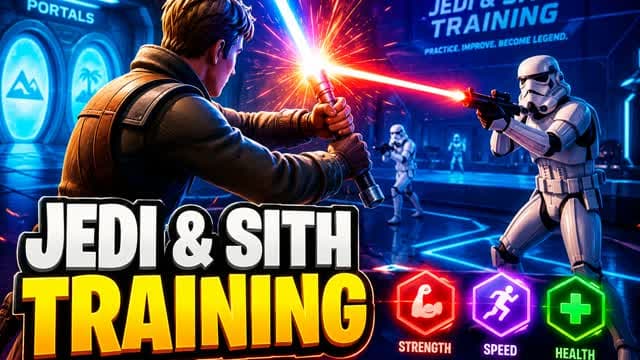 Star Wars Training Academy — Fortnite Creative map cover art