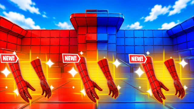 RED VS BLUE MAKE ROOM 🔴🔵 — Fortnite Creative map