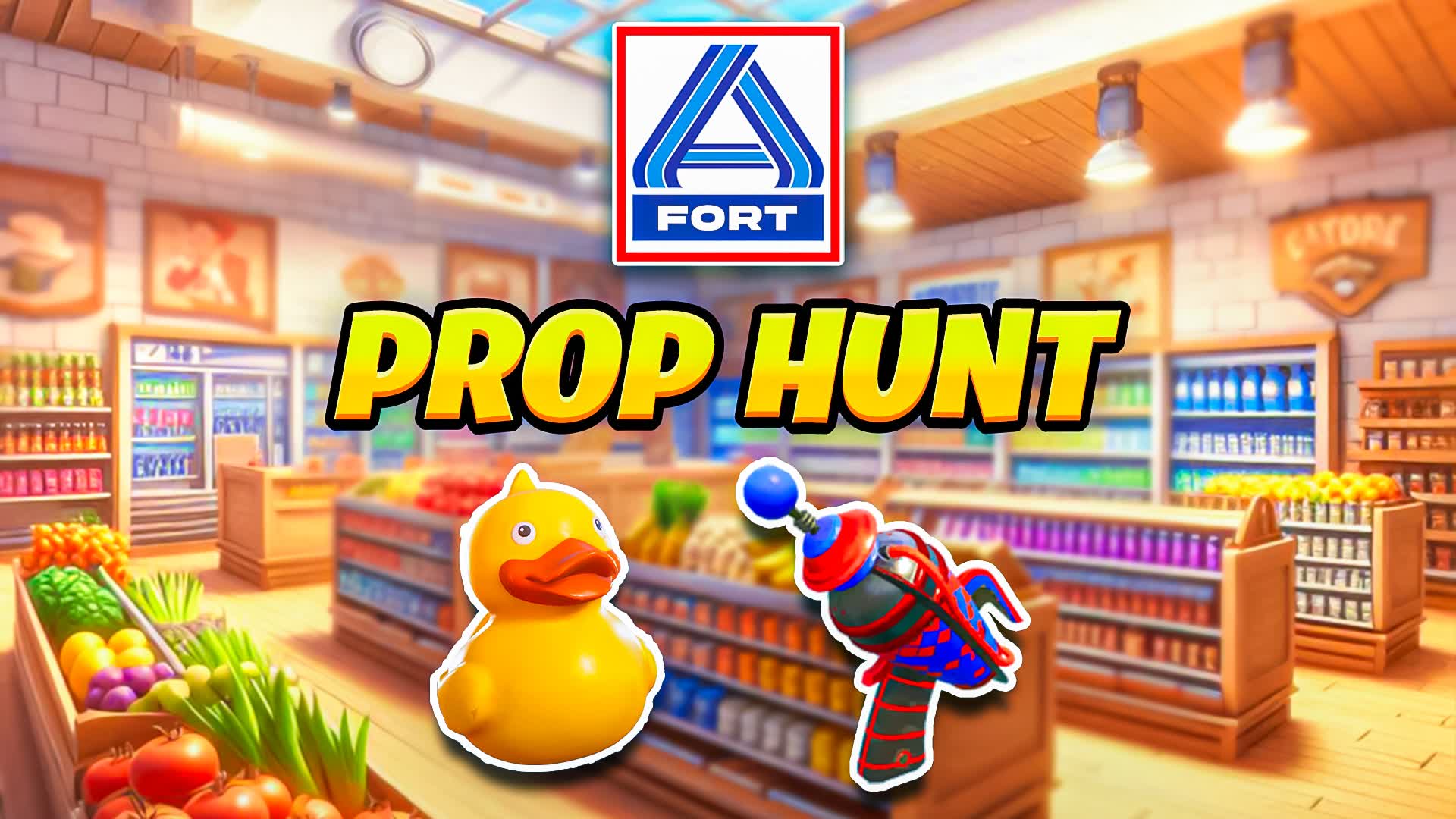 ALDI PROP HUNT 🛒 — Fortnite Creative map