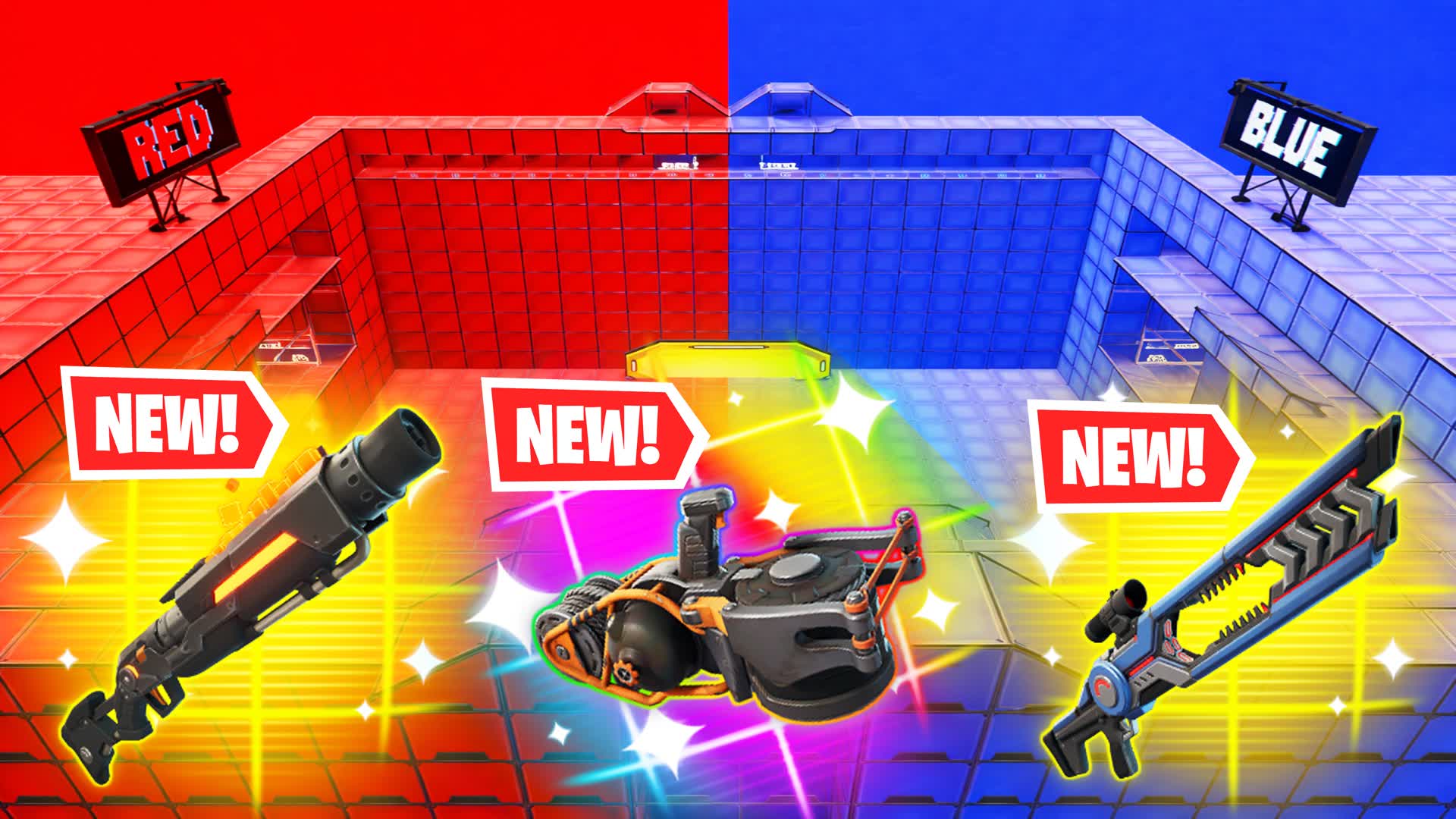 RVB RED VS BLUE RVB FASHION SHOW — Fortnite Creative map