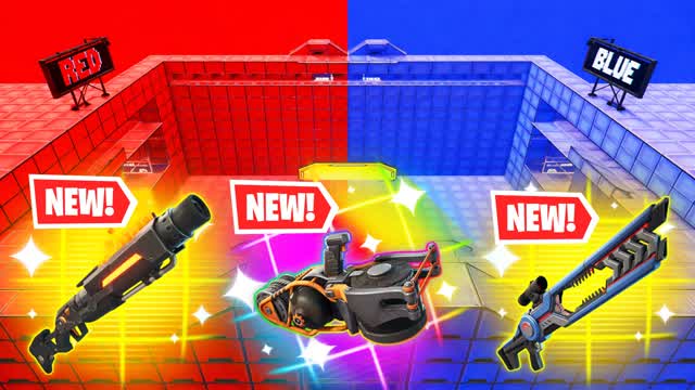 RVB RED VS BLUE RVB FASHION SHOW — Fortnite Creative map