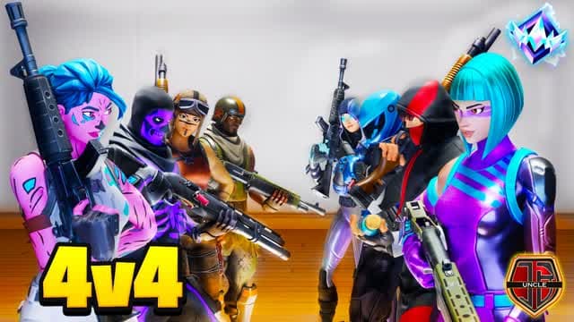 Box Fights 4v4 [RANKED] 🏆 — Fortnite Creative map