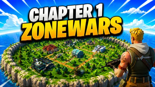 CHAPTER 1 ZONE WARS ⭐ [32 PLAYERS] — Fortnite Creative map