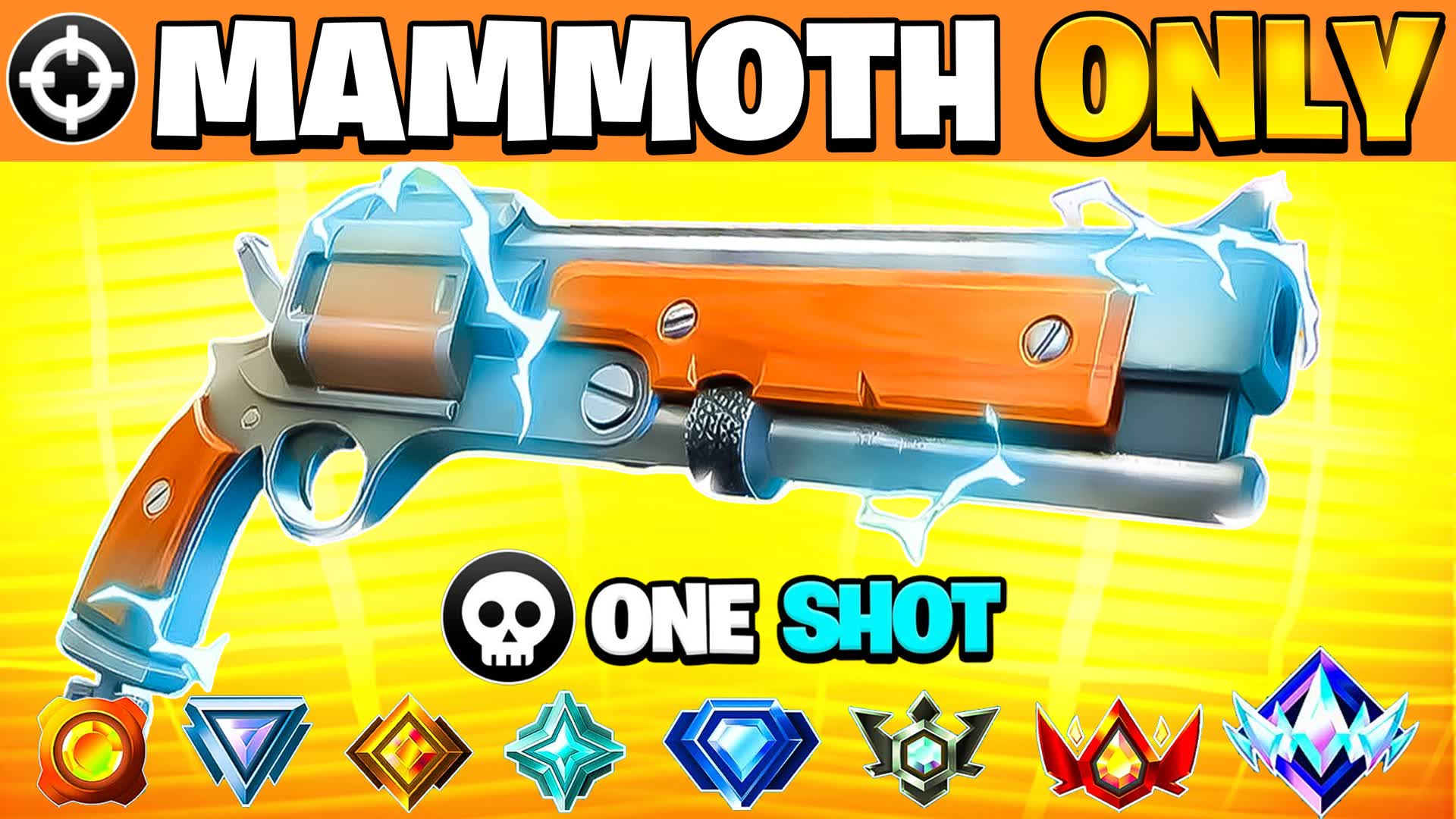 MAMMOTH ONLY ONE SHOT🎯TILTED — Fortnite Creative map